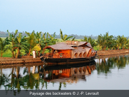 Paysage des backwaters J.-P. Levrault