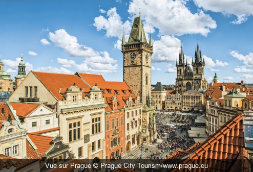 Vue sur Prague Prague City Tourism/www.prague.eu