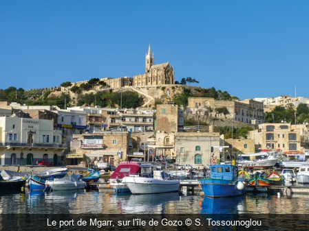 Le port de Mgarr, sur l'île de Gozo S. Tossounoglou