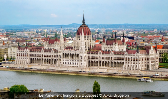 Le Parlement hongrois à Budapest A.-G. Brugeron