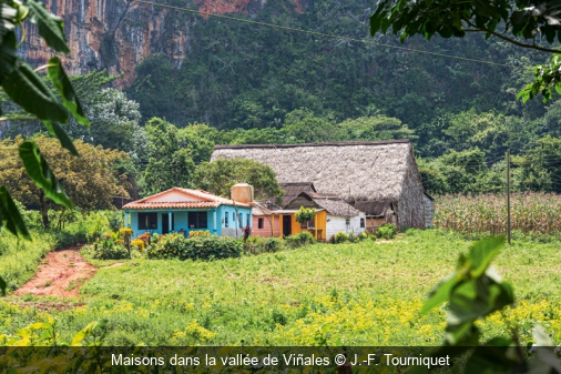 Maisons dans la vallée de Viñales J.-F. Tourniquet
