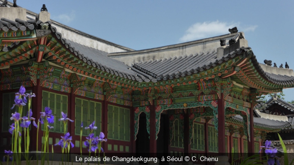 Le palais de Changdeokgung  à Séoul C. Chenu