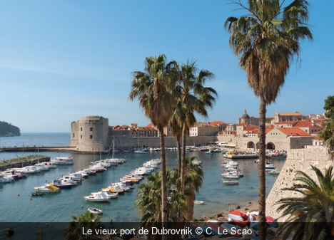Le vieux port de Dubrovnik C. Le Scao