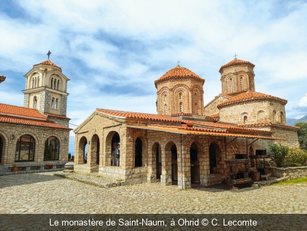 Le monastère de Saint-Naum, à Ohrid C. Lecomte