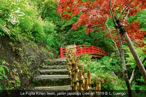 Le Fujita Kinen teien, jardin japonais créé en 1919 L. Luengo