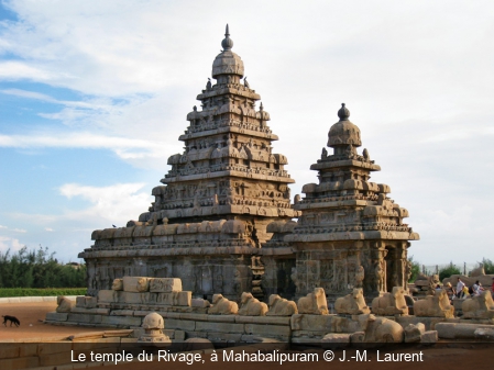 Le temple du Rivage, à Mahabalipuram J.-M. Laurent