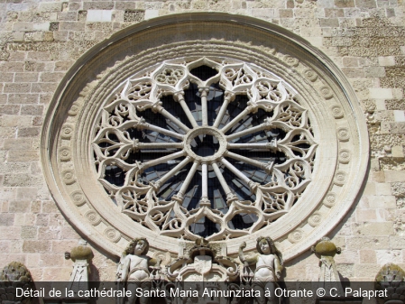 Détail de la cathédrale Santa Maria Annunziata à Otrante C. Palaprat