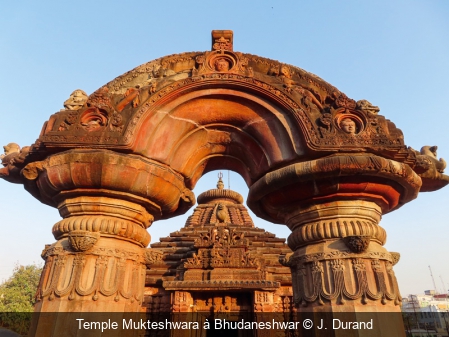 Temple Mukteshwara à Bhudaneshwar J. Durand