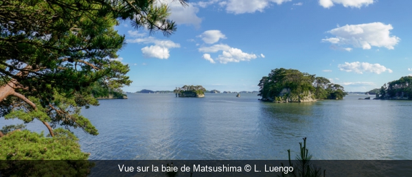 Vue sur la baie de Matsushima L. Luengo