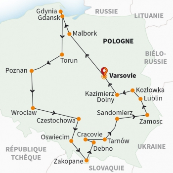 Circuit en Pologne : Escapade Polonaise 8 jours - BT Tours