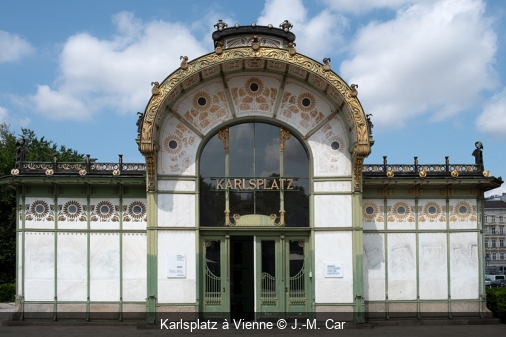 Karlsplatz à Vienne J.-M. Car