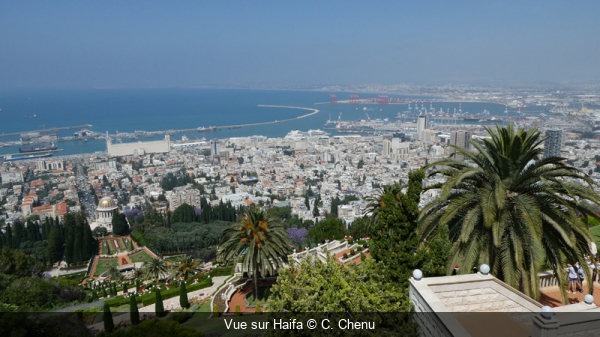 Vue sur Haifa C. Chenu