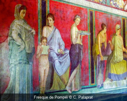 Fresque de Pompéi C. Palaprat