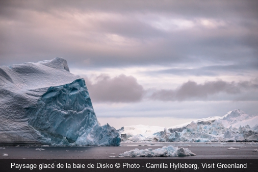 Paysage glacé de la baie de Disko Photo - Camilla Hylleberg, Visit Greenland