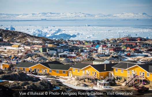 Vue d’Illulissat Photo- Aningaaq Rosing Carlsen - Visit Greenland