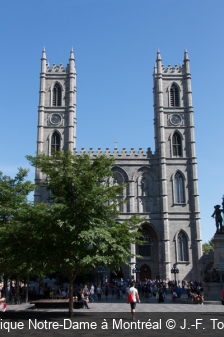 La basilique Notre-Dame à Montréal J.-F. Tourniquet