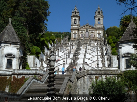 Le sanctuaire Bom Jesus à Braga C. Chenu