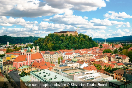 Vue sur la capitale slovène Slovenian Tourist Board
