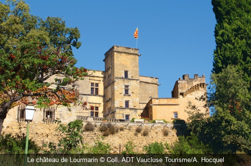 Le château de Lourmarin Coll. ADT Vaucluse Tourisme/A. Hocquel
