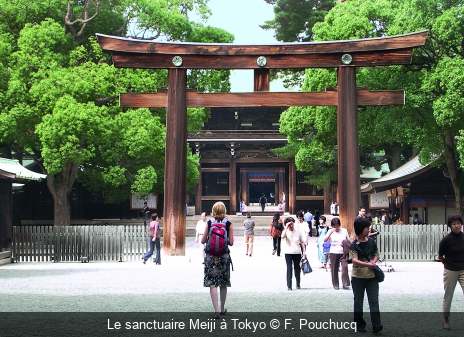Le sanctuaire Meiji à Tokyo F. Pouchucq