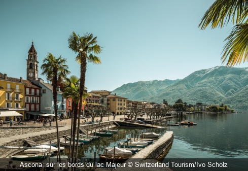 Ascona, sur les bords du lac Majeur Switzerland Tourism/Ivo Scholz