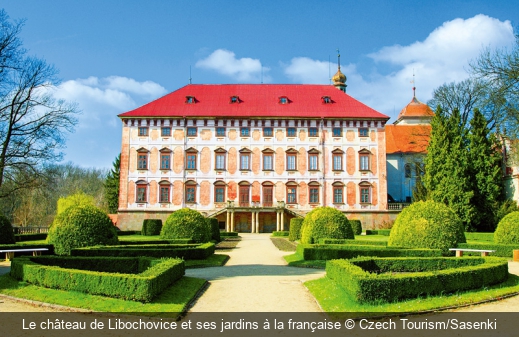 Le château de Libochovice et ses jardins à la française Czech Tourism/Sasenki