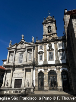 L’église São Francisco, à Porto F. Thouvenin