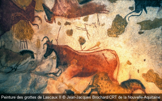Peinture des grottes de Lascaux II Jean-Jacques Brochard/CRT de la Nouvelle-Aquitaine