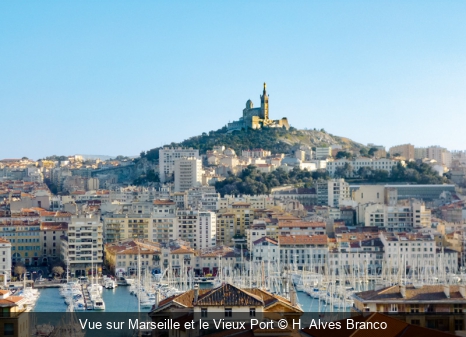 Vue sur Marseille et le Vieux Port H. Alves Branco