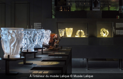 À l'intérieur du musée Lalique Musée Lalique