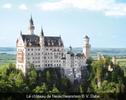 Le château de Neuschwanstein V. Dabe