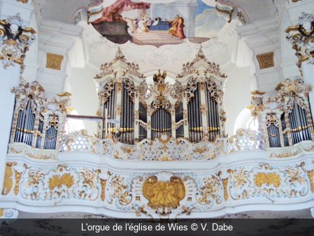 L'orgue de l'église de Wies V. Dabe