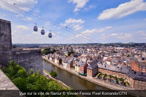 Vue sur la ville de Namur Vincen Ferooz Pixel Komando/OTN