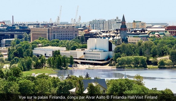 Vue sur le palais Finlandia, conçu par Alvar Aalto Finlandia Hall/Visit Finland