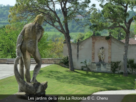 Les jardins de la villa La Rotonda C. Chenu