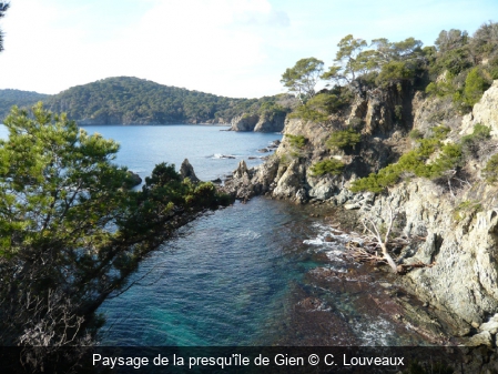 Paysage de la presqu'île de Gien C. Louveaux