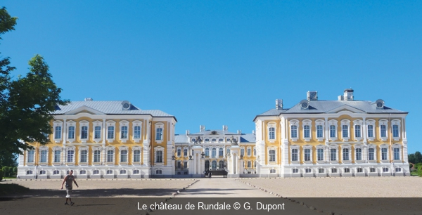 Le château de Rundale G. Dupont