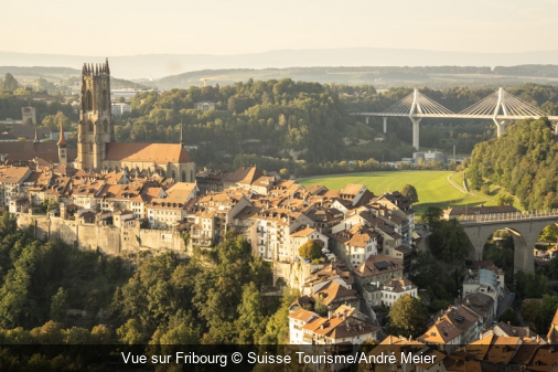 Vue sur Fribourg Suisse Tourisme/André Meier