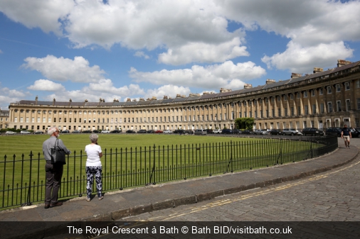 The Royal Crescent à Bath Bath BID/visitbath.co.uk