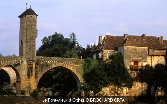Le Pont-Vieux à Orthez BROCHARD CRTA