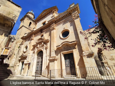 L'église baroque Santa Maria dell'Itria à Raguse F. Colinet-Mo