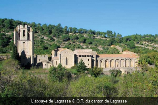 L’abbaye de Lagrasse O.T. du canton de Lagrasse