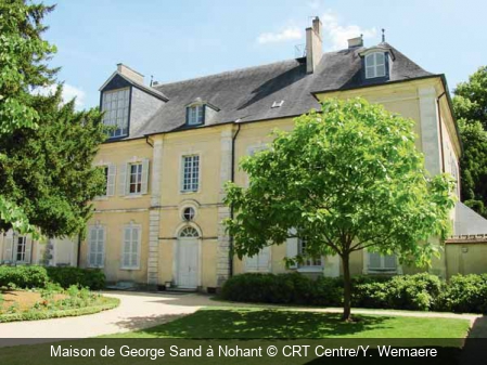 Maison de George Sand à Nohant CRT Centre/Y. Wemaere
