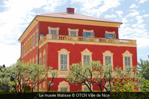 Le musée Matisse OTCN Ville de Nice