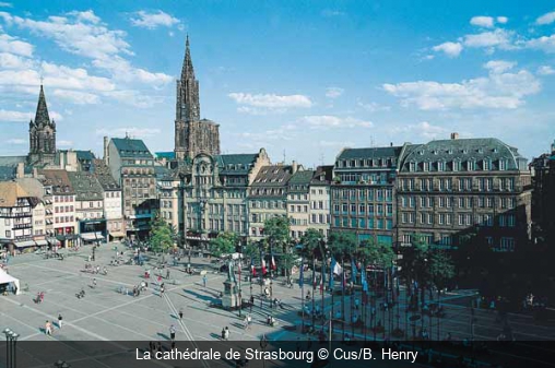 La cathédrale de Strasbourg Cus/B. Henry