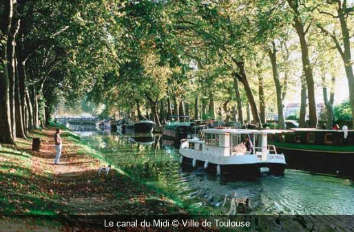 Le canal du Midi Ville de Toulouse