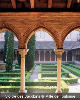 Cloître des Jacobins Ville de Toulouse