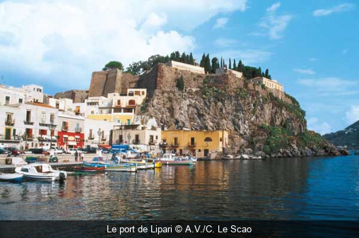 Le port de Lipari A.V./C. Le Scao