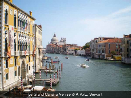 Le Grand Canal à Venise A.V./E. Servant