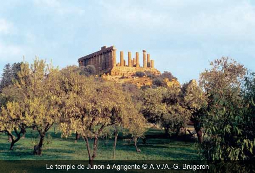 Le temple de Junon à Agrigente A.V./A.-G. Brugeron